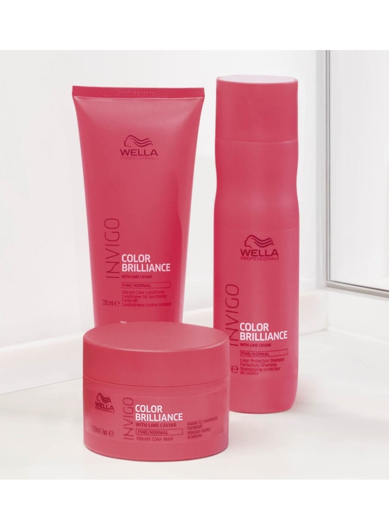 Wella Professionals Brilliance Conditioner for Normal Hair 200ml - Image 3