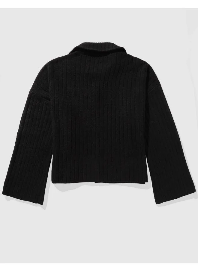 Aerie Aerie Unreal Ribbed Cardigan