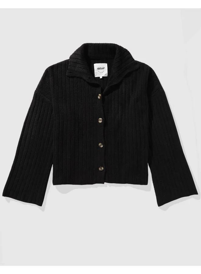 Aerie Aerie Unreal Ribbed Cardigan
