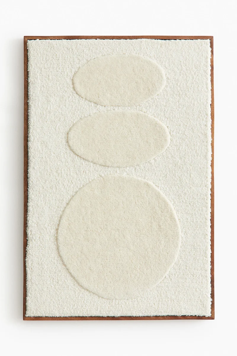 اتش اند ام قطعة فنية جدارية منسوجة بحجم كبير جداً