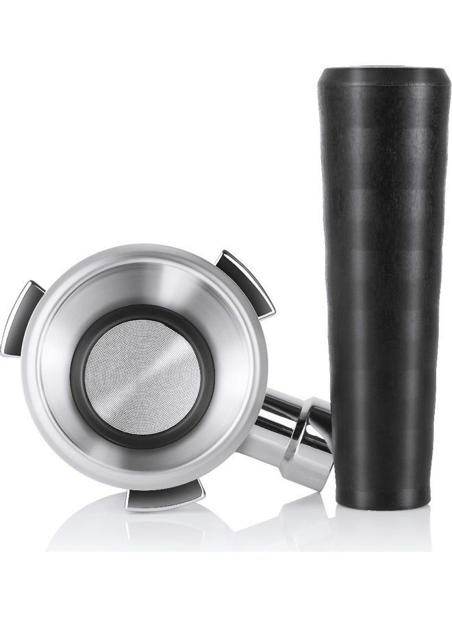 NIBEMINENT Stainless Steel Coffee Filter Black/Silver 20x5.1cm  - Image 3