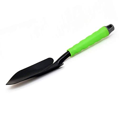 FEELING MALL Hand Digging Super Strong Garden ScoopTrowel Shovel Transplanter Mini Garden Tools Gardening with Plastic Handles Metal Head Gardener Bonsai Tool - Image 1