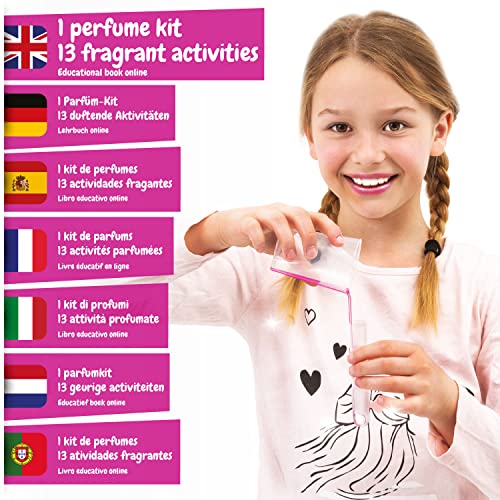 Science4you مجموعة صنع العطور الممتعة Science4you للأطفال من 8 سنوات فما فوق - اصنع عطورك الخاصة للفتيات + 13 حرفة DIY للأطفال، ألعاب وهدايا للفتيات من عمر 8 9 10 11 12 سنة - Image 2