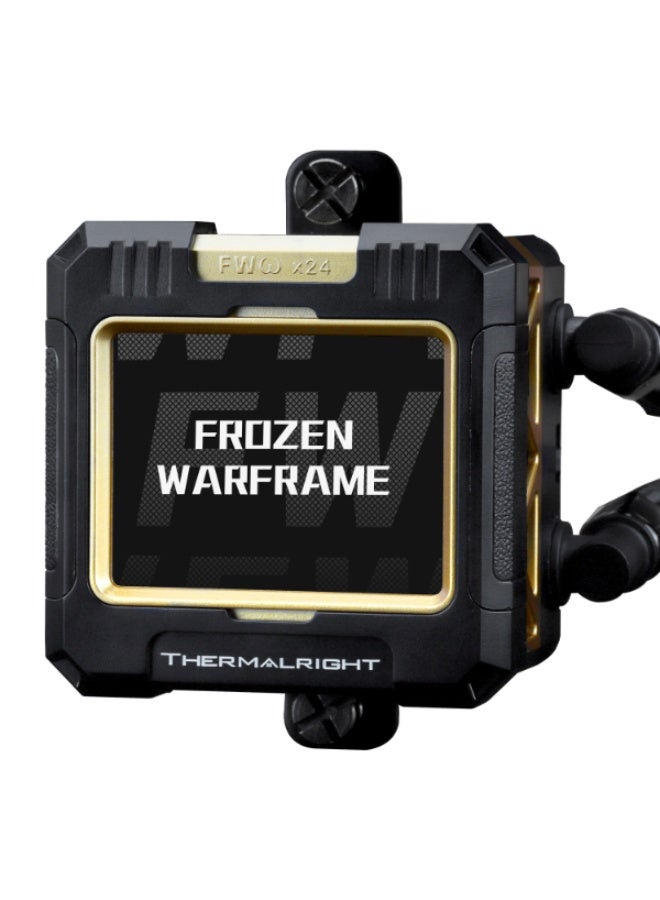 ثيرمالرايت مبرد مائي ثيرمال رايت فورزين ورفريم بشاشة حجم 2.4 بوصة ARGB لون أسود - Image 3