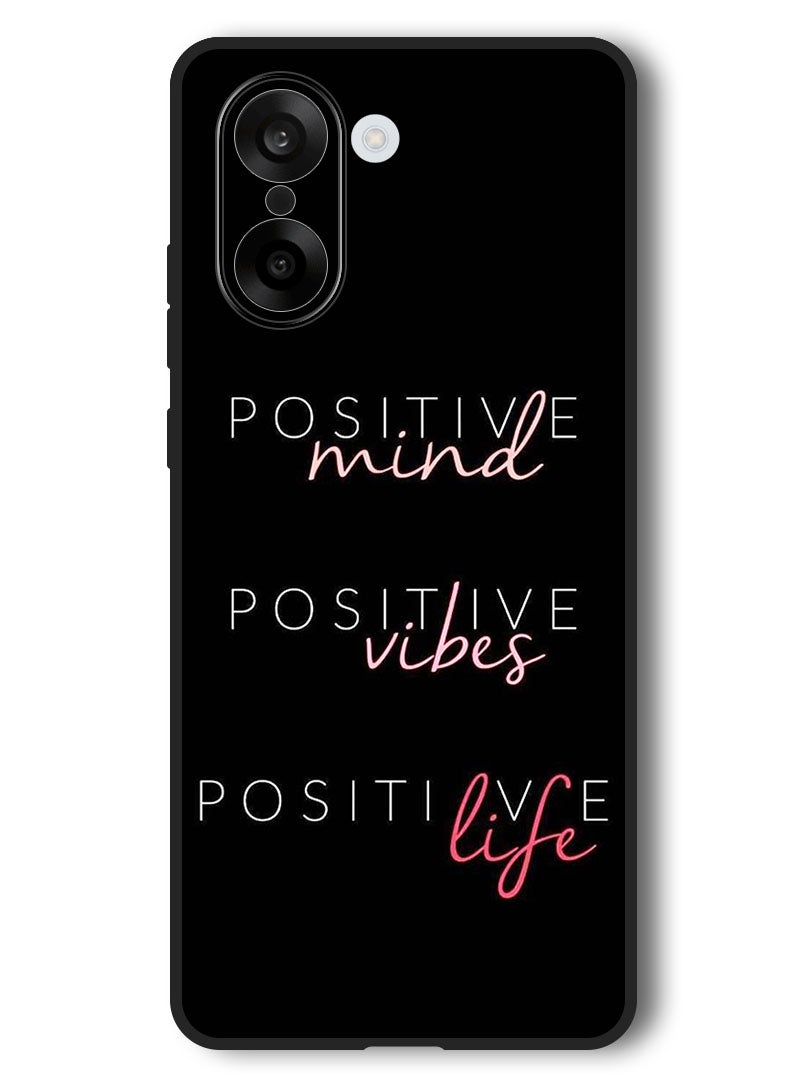 Theodor Case Compatible with OnePlus Nord CE 5 6.77 Inch Protection Shockproof Bumper Cover Positive Mind - Image 1