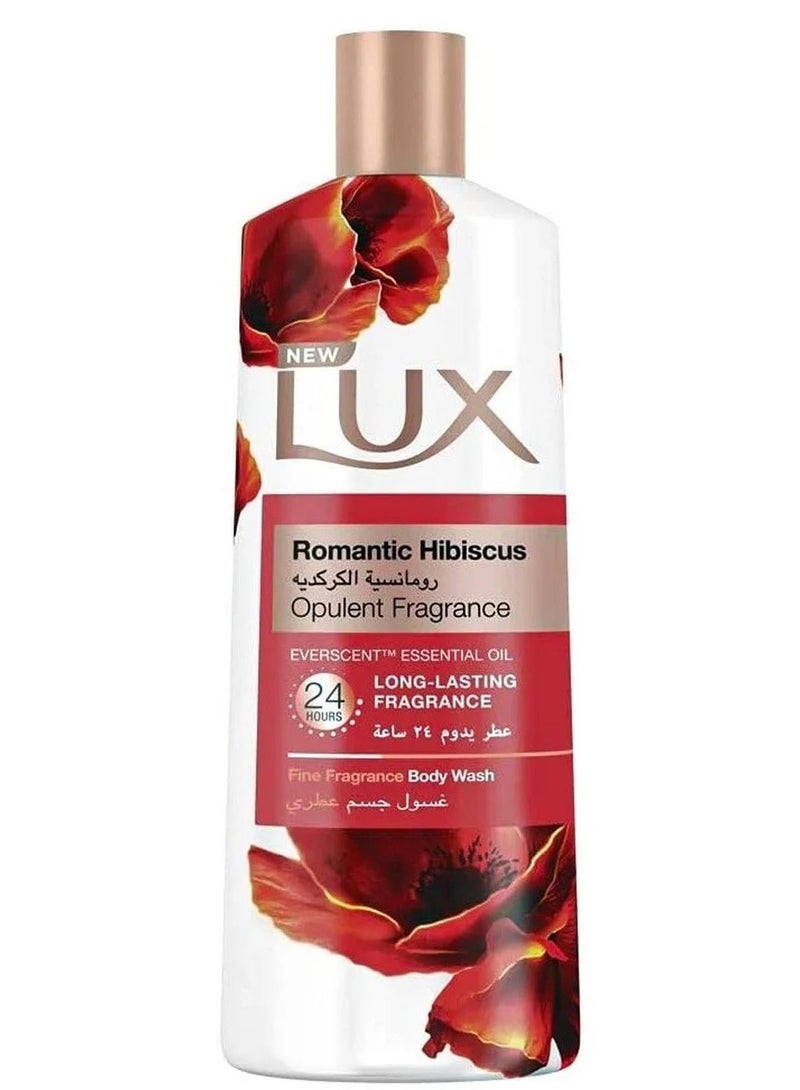 لوكس صابون سائل للجسم برائحة الكركديه المنعشة  500 مل - Image 2