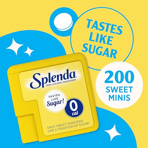 SPLENDA سبليندا محليات بدون سعرات حرارية أقراص قابلة للذوبان صغيرة 200 قطعة - Image 5