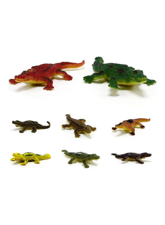 نيبمينينت طقم مجسمات بتصميم تمساح للأطفال مكون من 12 قطعة - Image 2