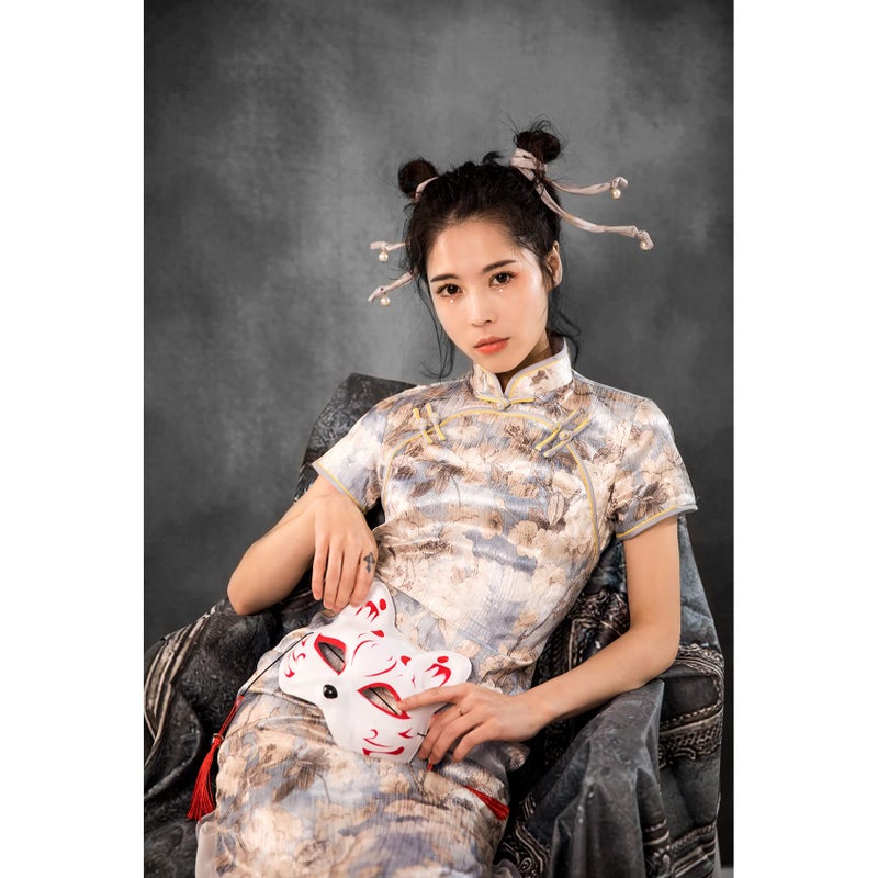 Kate 5x7ft Gray Texture Backdrop Gray Purple Abstract Portrait Headshot Backgrounds for Photoshoot, Photo Video Studio Prop - Image 4