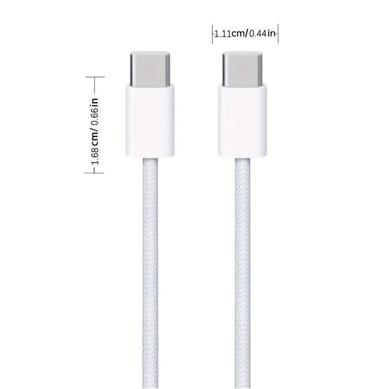 Original PD 60W Fast Charging USB C To C Cable 0.5m 1.63ft Green Fast Charging Compatible For iPhone 15 16 17 Pro Max Samsung Xiaomi - Image 5