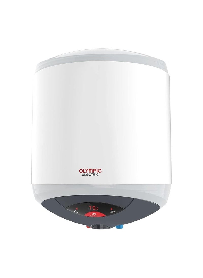 أوليمبيك سخان مياه كهربائي ديجيتال هيرو تربو 30 لتر - Image 1