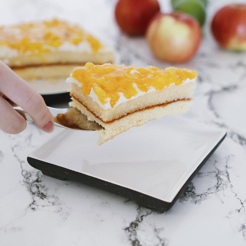 magisso 70650 White Line Naturally Cooling Ceramic Square Serving Plate - Image 4