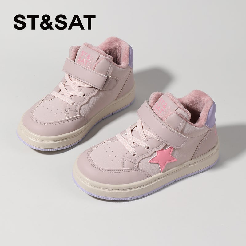 Saturday Children'S Shoes Children'S Sneaker Winter Girls Fleece-Lined Shoes Women Baby Shoes Winter Shoes - Image 4