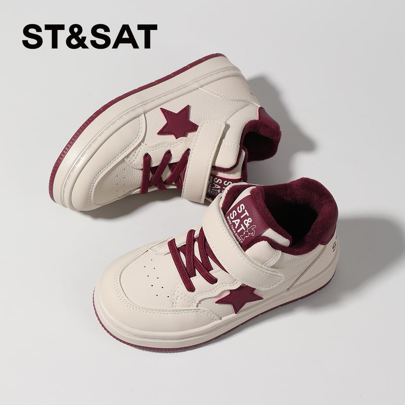 Saturday Children'S Shoes Children'S Sneaker Winter Girls Fleece-Lined Shoes Women Baby Shoes Winter Shoes - Image 5