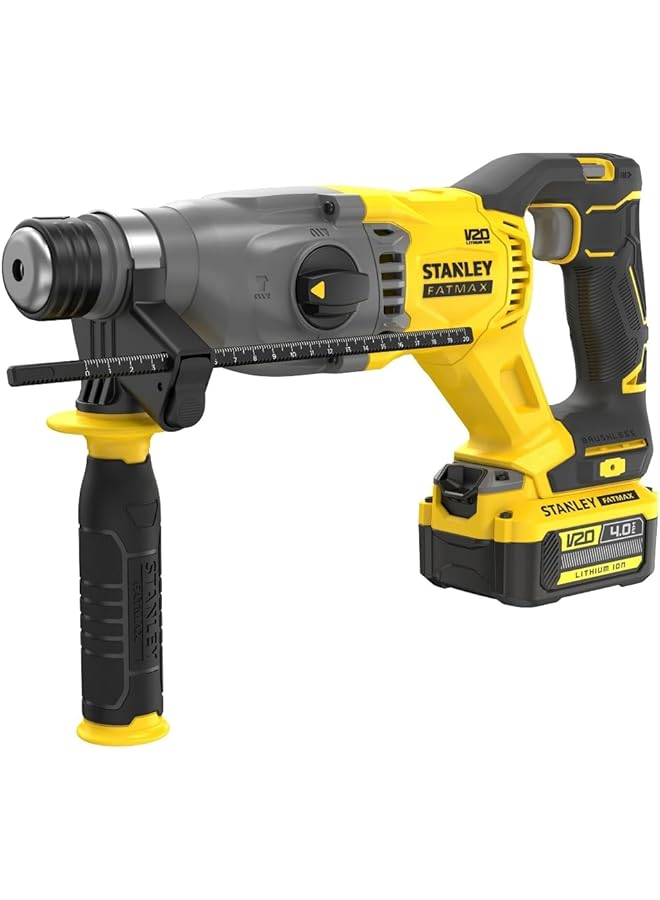Stanley 500W Fatmax Cordless Drill With Pro Stack Case Yellow And Black Sfmch900M12 Gb - Image 2