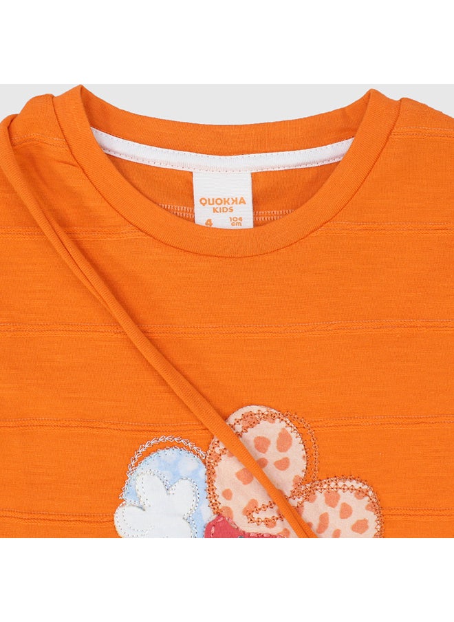 quokka - Comfy Cotton Short-Sleeved Dress - Image 1