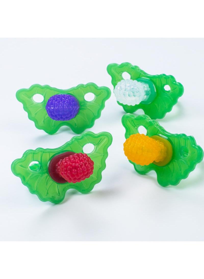General Baby Full Silicone Pacifier Berry Pimple Soothing Baby Gum Pain Baby Molar Tooth Fixer-Red  - Image 4