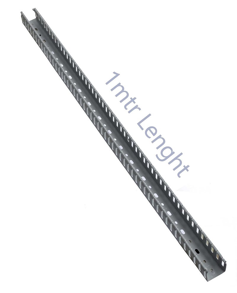 Marshland Casing Wall Patti Hide Wires Insulation Tubes Computer Wire Power Cable PVC Casing with Cover 2 Inch 1 Meter Length Pack of 5Pecs - Image 4