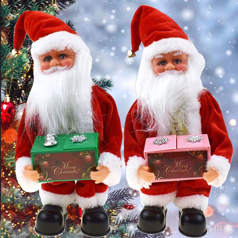 Parachute Old Man Climbing Chimney Climbing Ladder Climbing Beads Old Man Christmas Doll Climbing Rope Climbing Ladder Christmas Gift Toy - Image 5