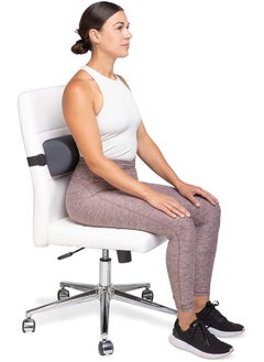 OPTP The Original Mckenzie D-Section Lumbar Roll – Usa-Made Low Back Lumbar Support For Office, Car Seats And Travel  - Image 2