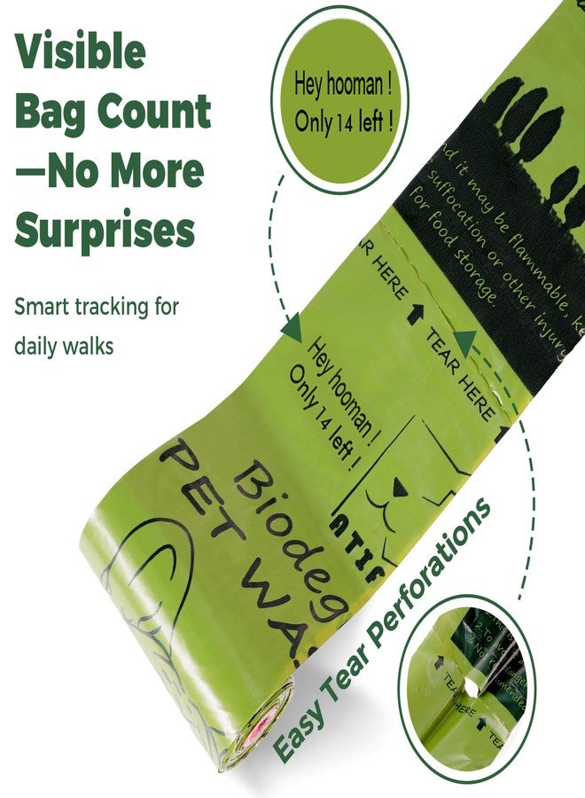 ATIFBOP Biodegradable Dog Poop Bags Rolls 360 Count Scented, Leak Proof and Extra Thick Waste Bag Refill (Scented) - Image 3