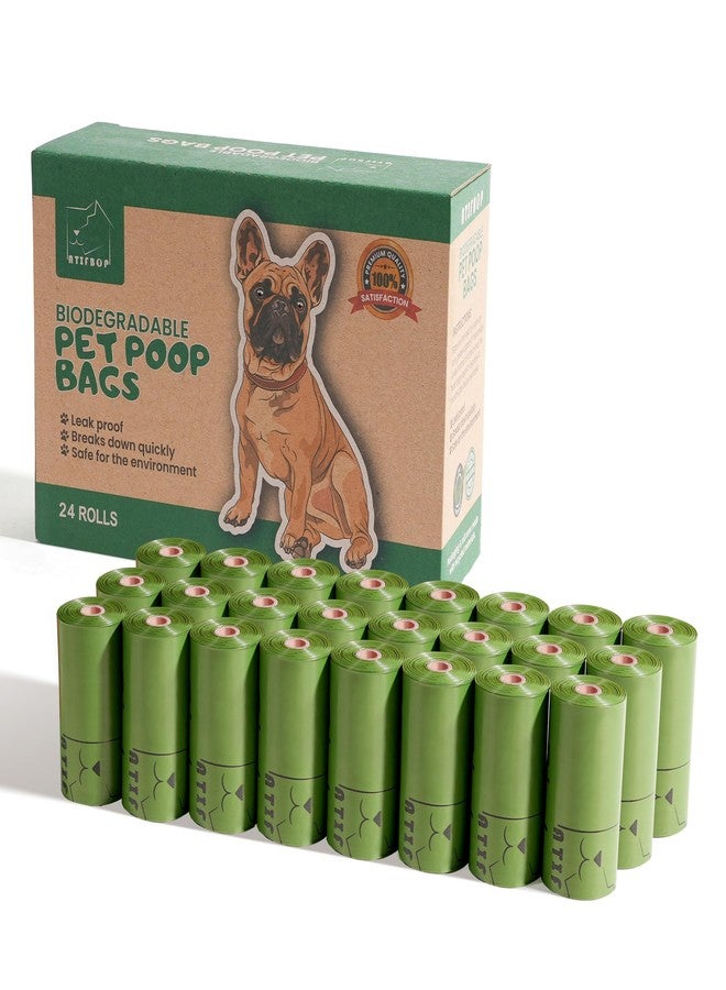 ATIFBOP Biodegradable Dog Poop Bags Rolls 360 Count Scented, Leak Proof and Extra Thick Waste Bag Refill (Scented) - Image 1