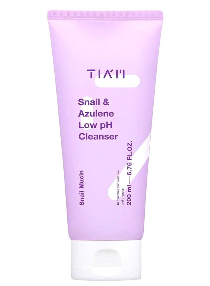Snail&Azulene Low Ph Cleanser Gel Facial Cleanser 200ML