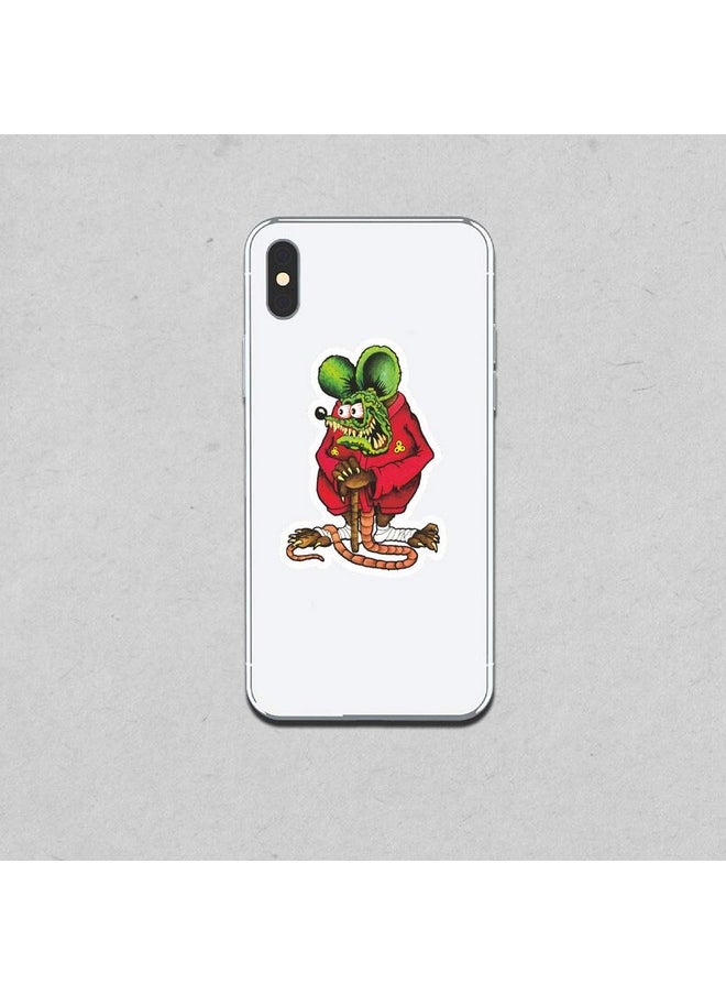 NObranded - 50Pcs Rat Fink Waterproof Stickers For Water Bottle Cup Laptop Bike Skateboard Luggage Box Vinyl Graffiti Patches Brwj - Image 1