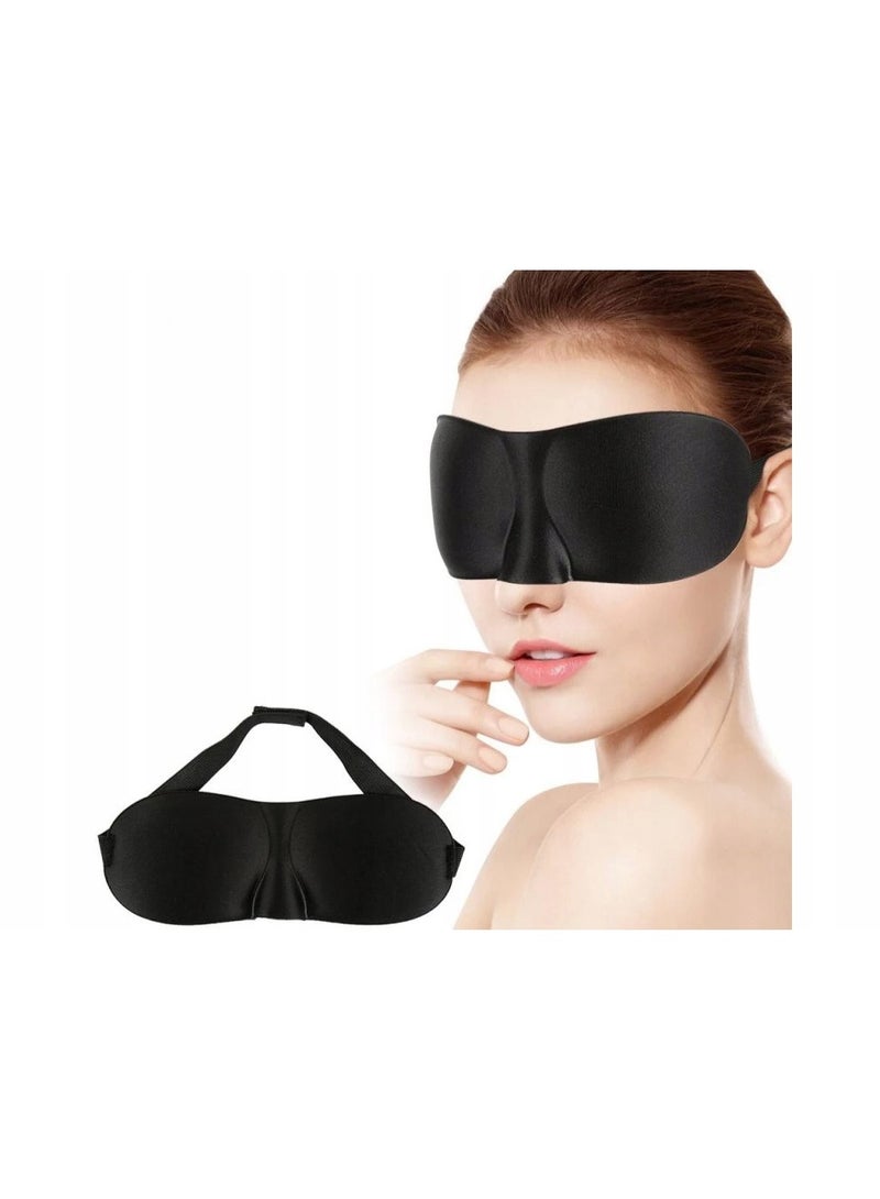 قناع عين ثلاثي الأبعاد، غطاء للعين، قناع نوم، حجب الضوء - Image 3