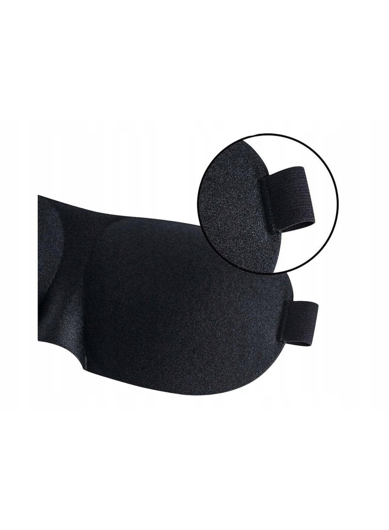 قناع عين ثلاثي الأبعاد، غطاء للعين، قناع نوم، حجب الضوء - Image 4