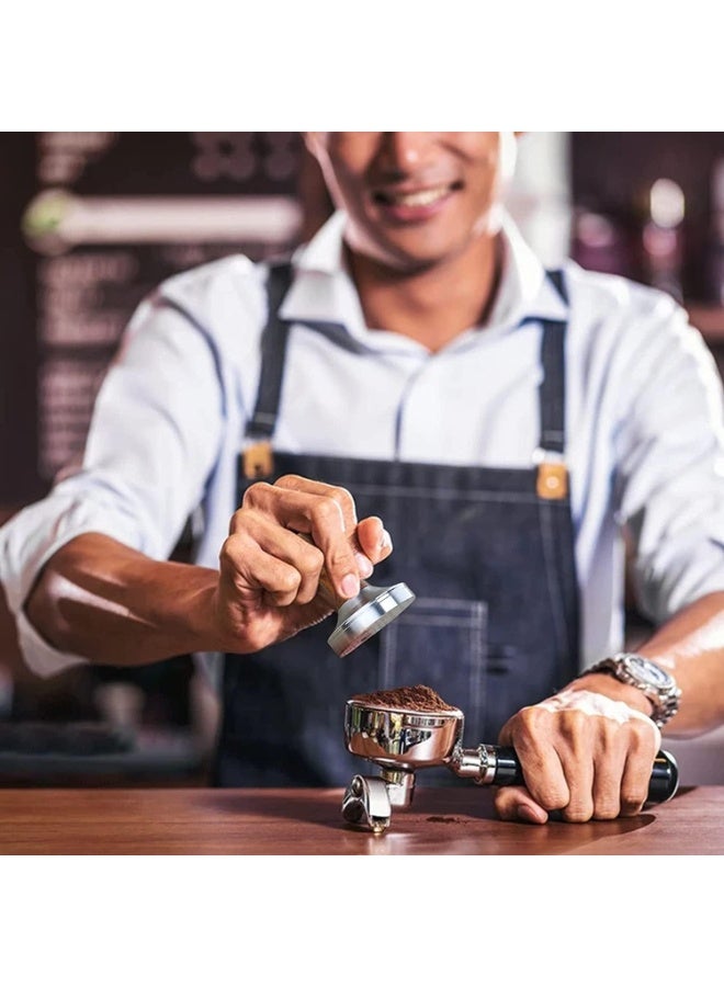 51mm Stainless Steel Coffee Tamper – Professional Espresso Tamper Tool for Baristas & Coffee Lovers, Flat Base for Perfect Coffee Extraction - Image 2