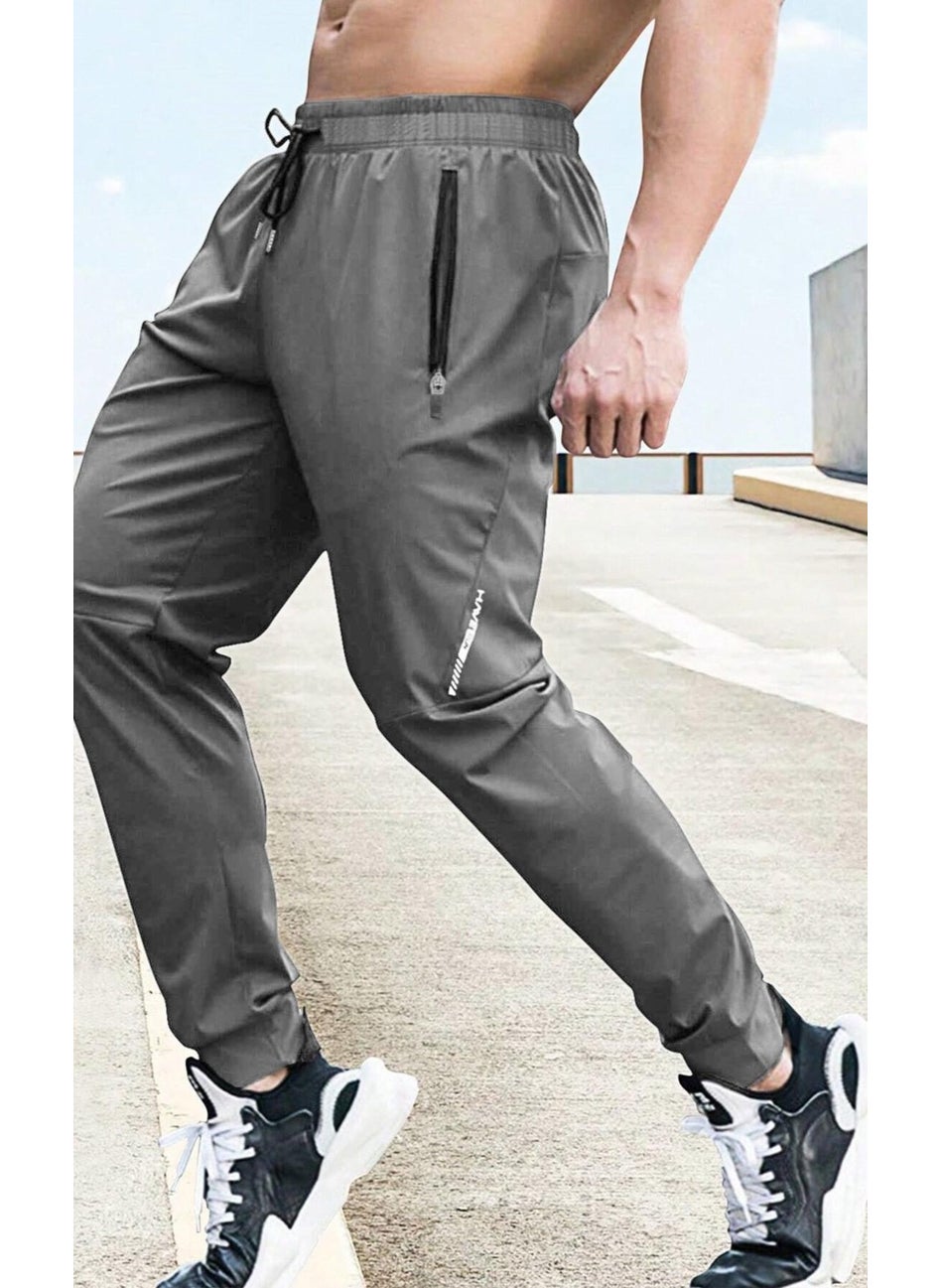 Ghassy Co. - Men's Run Ultra Light Workout Active Joggers Sports Skinny Leg Sweatpants - Image 1