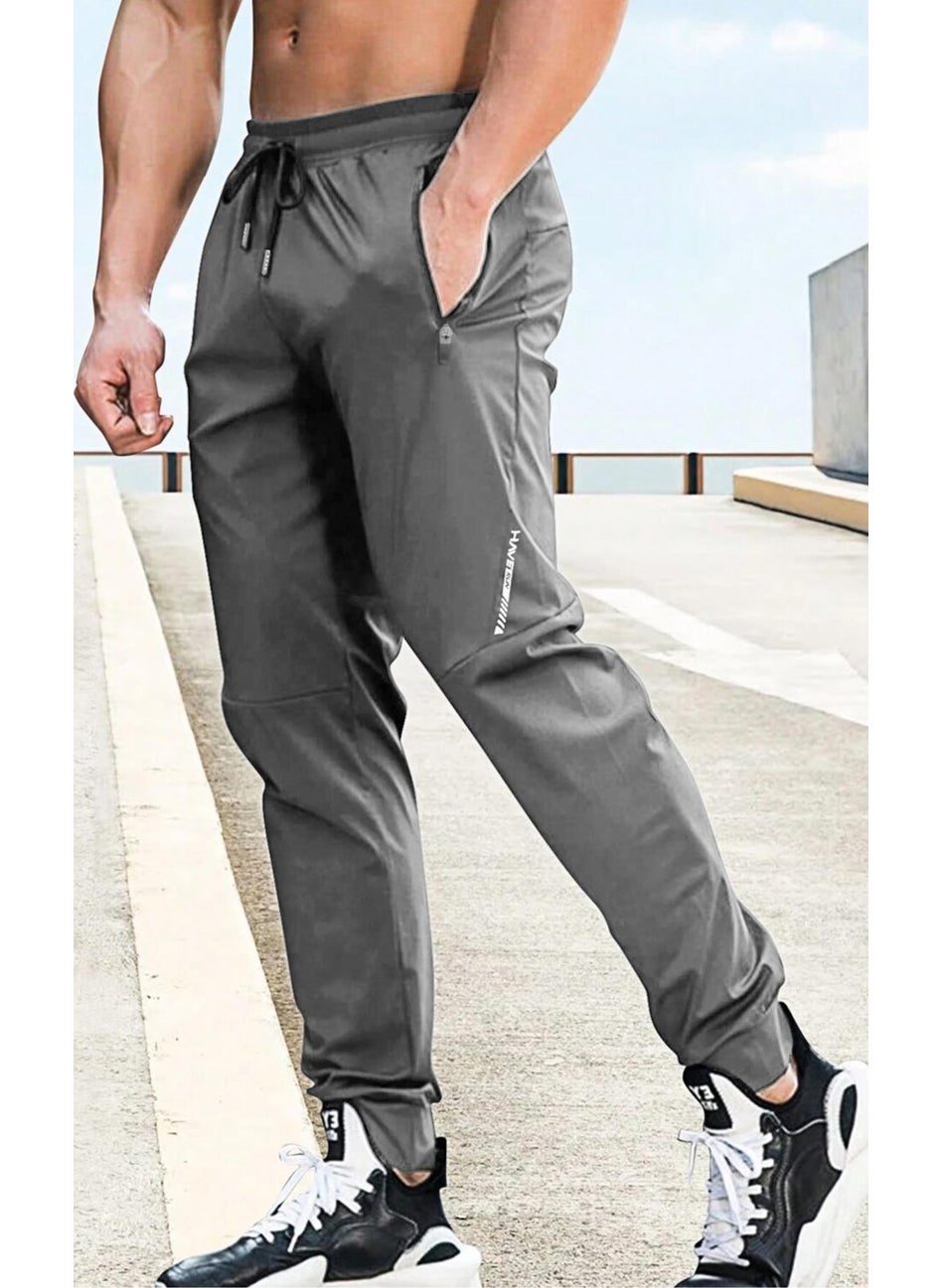 Ghassy Co. - Men's Run Ultra Light Workout Active Joggers Sports Skinny Leg Sweatpants - Image 1