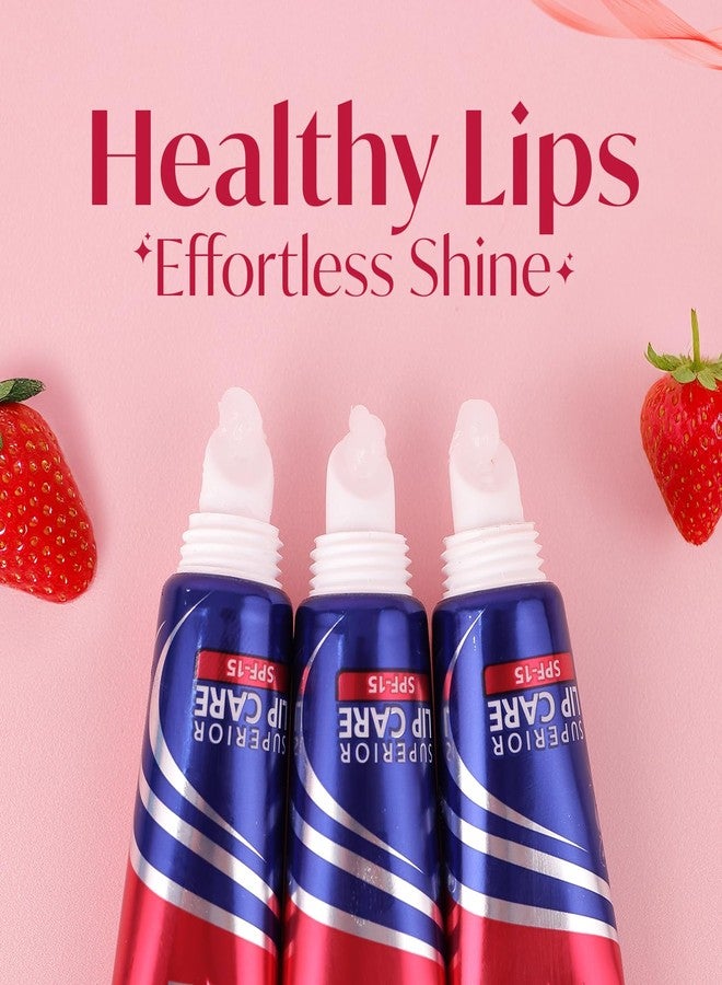 Meglow by Leeford | Lip Shiner | Repair & Replenish | SPF 15 Lip Shiner for Lip Care | Lip Balm for Shiny Lips | Lip Balm for Chapped Lips Pack of 5 (15g each) - Image 5