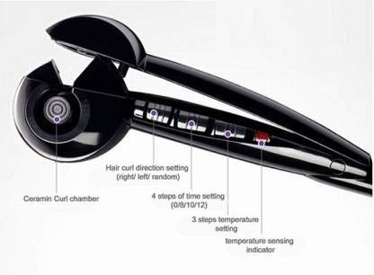 MACLOOM Professional Pro Perfect Ladies Curly Hair Machine Curl Secret Hair Curler Roller with Revolutionary Automatic Curling Technology for Women Girls Multicolor - Image 4