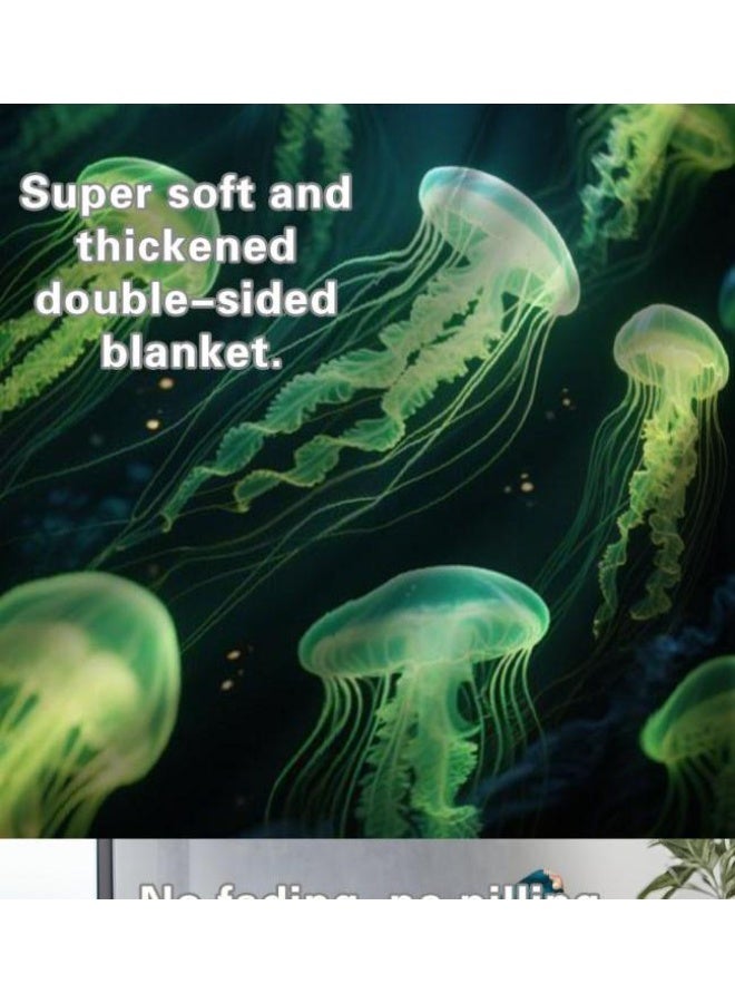 general Flannel thin blanket (warm and comfortable, suitable for sleep, gaming, dust removal and sandproof) 150cm*200cm - 697 - Image 5