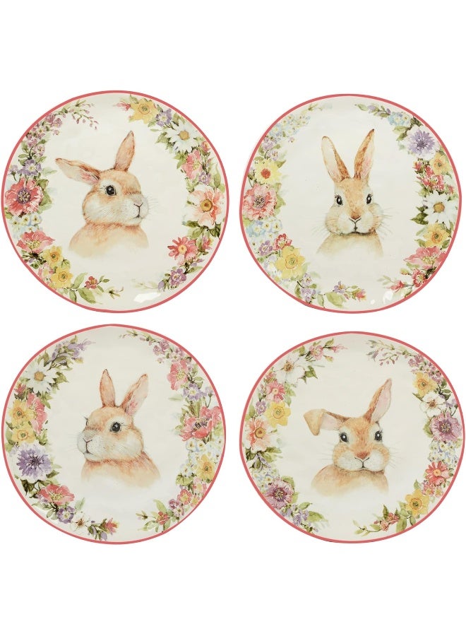 Certified International Easter Garden 16 pc Dinnerware Set Service for 4 Multicolored - Image 3