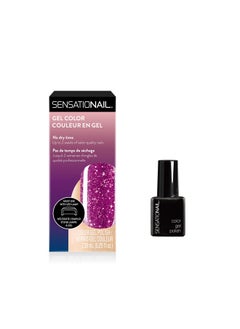 SensatioNail Sensationail Gel Nail Polish - At Home Gel Quick-Cure Polish - Glossy, Long-Lasting, No Dry Time - Lasts Up to 2 Weeks - Light Em' Up - 7.39 mL/0.25 fl oz  - Image 1