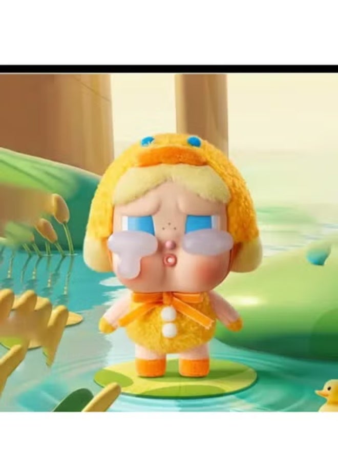 كراي بيبي قطعة واحدة من دمية CRY BABY المصنوعة من الفينيل على شكل وجه من القطيفة ذات السلسلة الكلاسيكية وإكسسوارات الحقيبة المعلقة - Image 2