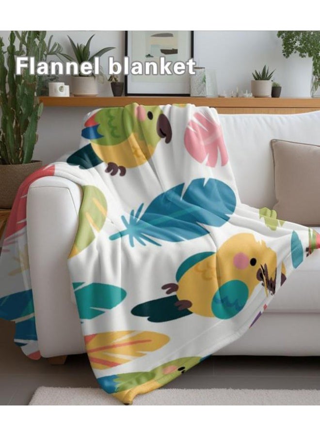 عام بطانية رقيقة من الفانيلا الكرتونية للأطفال والرضع (دافئة ومريحة، ومناسبة للنوم والألعاب) 70 سم * 100 سم - Image 4