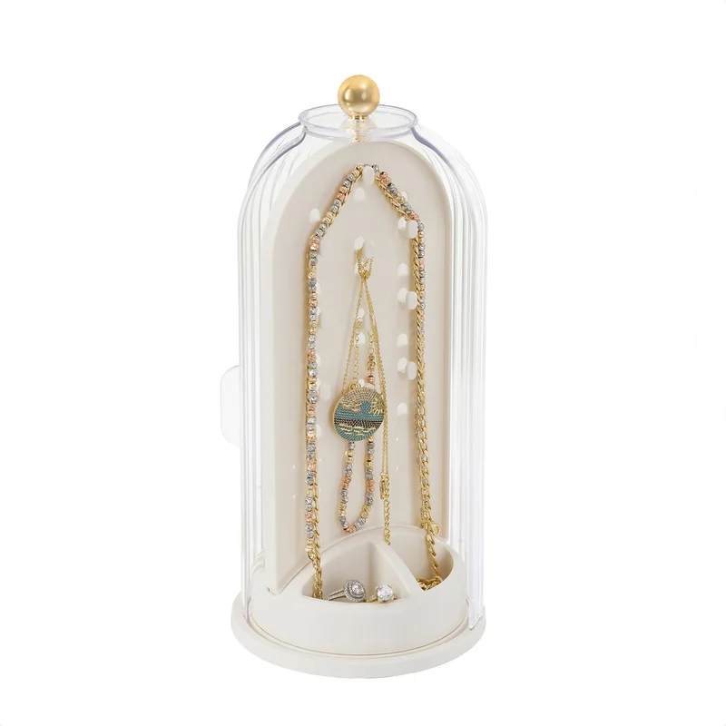 بييف 360 Rotating Stand Jewelry Organizer Jewelry Organizer