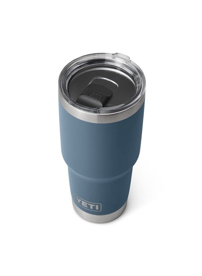 YETI Rambler 30 oz Tumbler, Stainless Steel, Vacuum Insulated with MagSlider Lid, Nordic Blue - Image 1