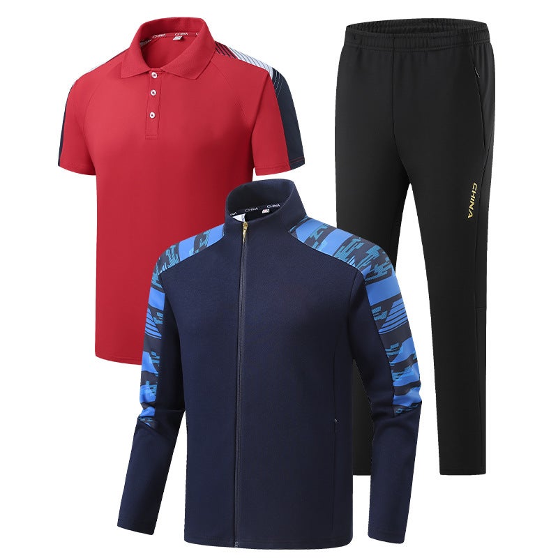 2025 Summer New Cotton National Sports Suit Chinese Team Appearance Group Suit Training Suit Couple Rest - Image 5