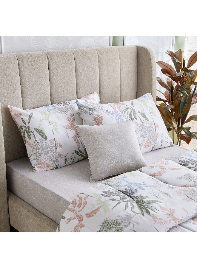 Home Box Valencia Arvika 5-Piece BIAB Printed Cotton Twin Comforter Set - 160x220 cm  - Image 1