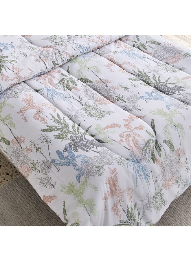 Home Box Valencia Arvika 5-Piece BIAB Printed Cotton Twin Comforter Set - 160x220 cm  - Image 5