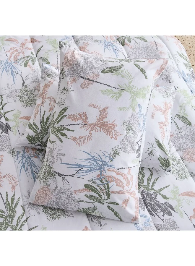 Home Box Valencia Arvika 5-Piece BIAB Printed Cotton Twin Comforter Set - 160x220 cm