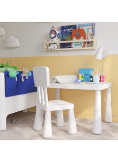 Children'S Table, In/Outdoor White, 77X55 Cm - pzsku/Z12BC264EA9625448B46FZ/45/_/1732532102/4ef74088-16ad-4923-b456-42603d6986ba