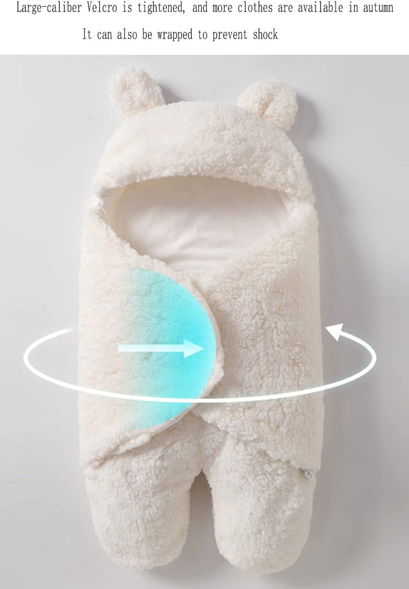 LinJie Baby Swaddle Wrap, Newborn Swaddle Blanket Sleeping Bag, Soothes The Fit 0-6 Months 100% Breathable Cotton Swaddlers Sleep Sack - Image 5