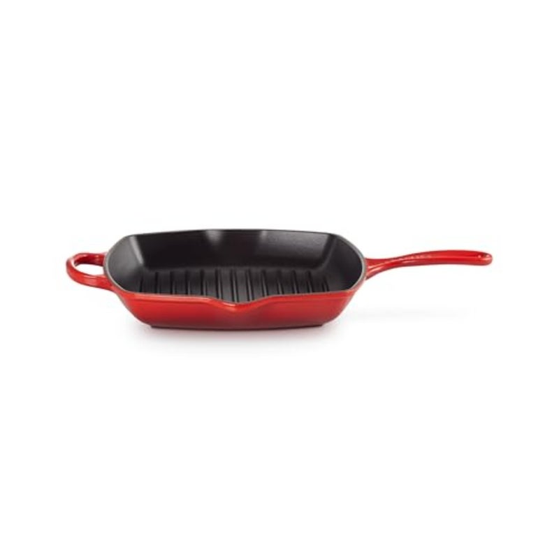 Enameled Cast Iron Signature Square Skillet Grill - Image 2