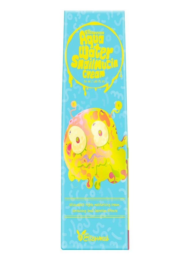 Elizavecca Aqua Water Snail Mucin Cream 50ml/1.69 fl. oz - Image 2